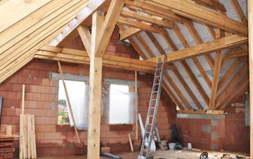 Flawith attic trusses